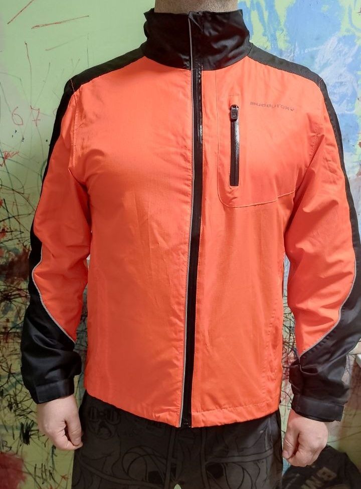Muddyfox orange jacket clearance