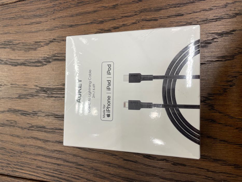 Kabel AUKEY USB-C na Lightning 2m NOWY