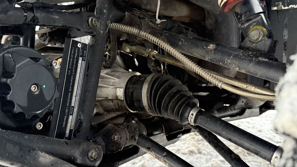 Продам квадроцикл Hsun Yamaha 550 кубов 2021 год документы 4*4