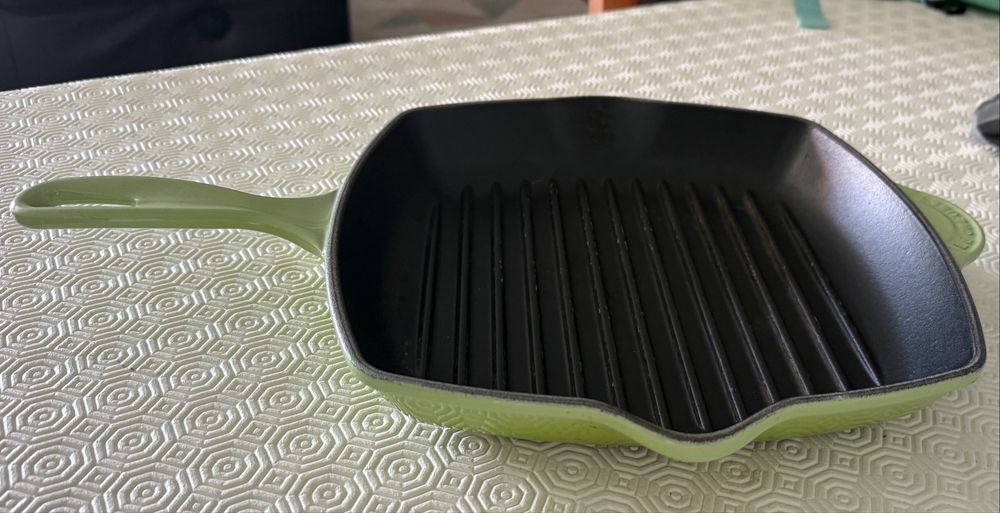 Grelha Le Creuset 26 cm em Ferro Fundido Esmaltado – Compatível com Indução
