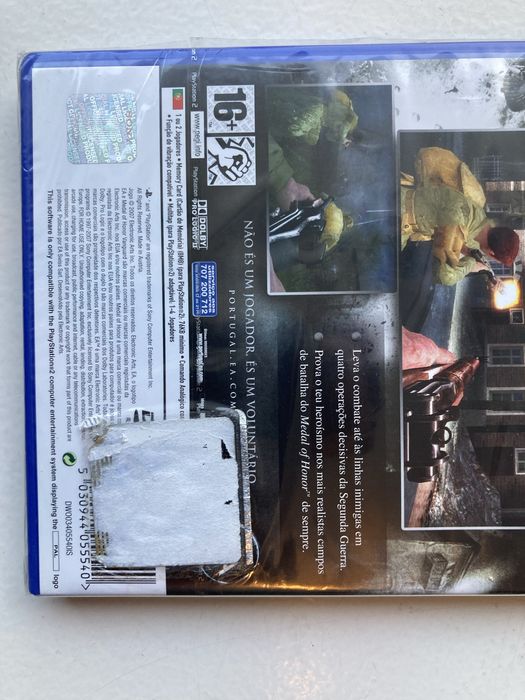 Jogo MEDAL OF HONOR vanguard PS2 novo e embalado