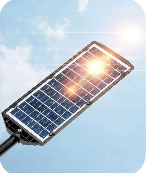 Power solarny LED 600 W – latarnia uliczna na baterii słonecznej