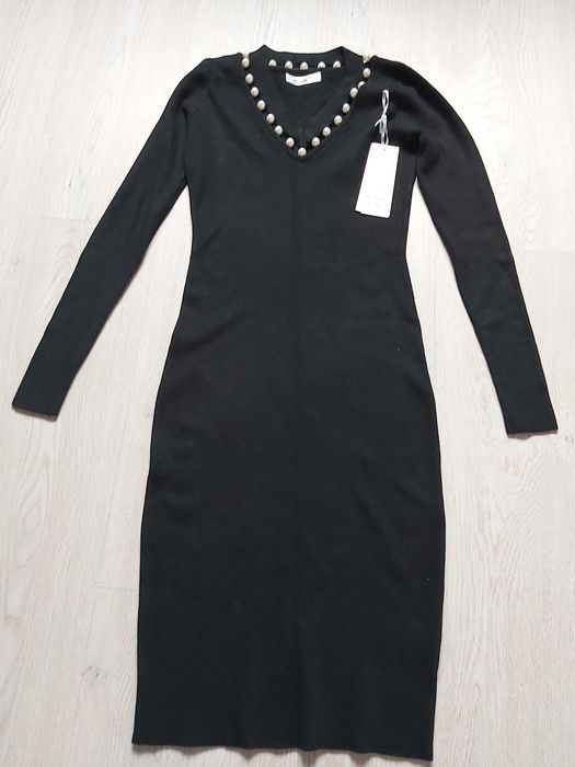 Fajna sukienka, dlugi sweter Laura .M