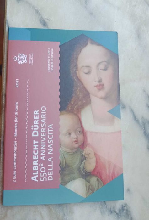 Moedas comemorativa 2 euros San Marino