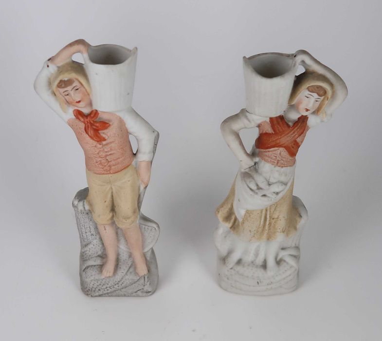 Par de figuras biscuit Alemanha