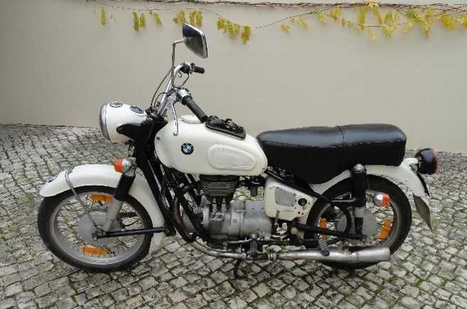 Mota clássica BMW R 26 250CC de 1959