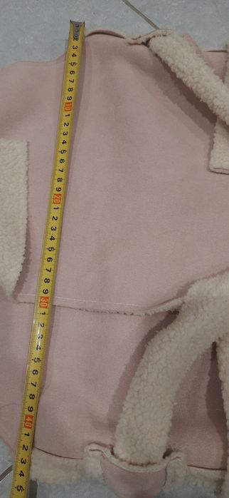 Подовжений хутряний жилет зріст 134-140