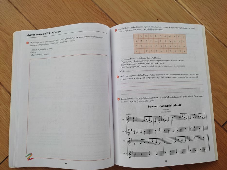 Muzyka zeszyt ćwiczeń kl. 7 MAC Edukacja