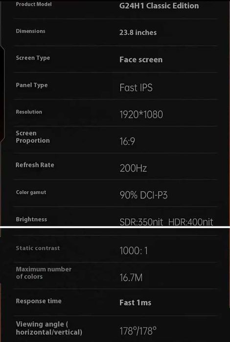 Ігровий монітор 24"