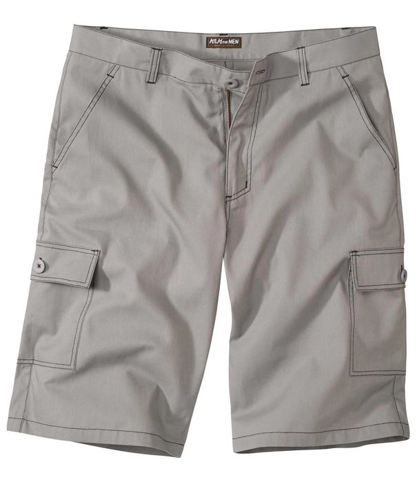 Spodenki męskie materiałowe 4XL 60 bojówki  R1034 ATLAS FOR MEN