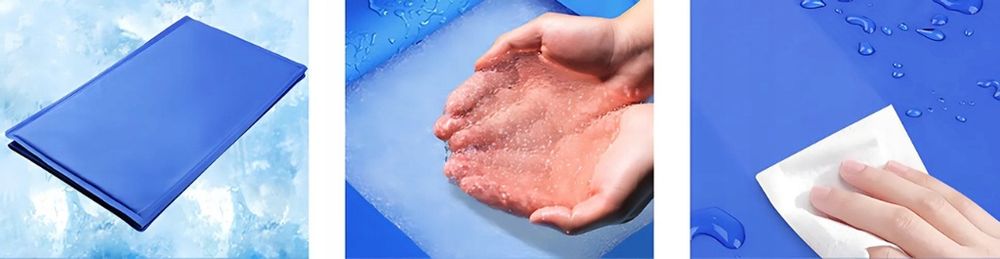 Chłodząca Mata Podkładka Żelowa Dla Psów i Kotów 60 x 45 cm