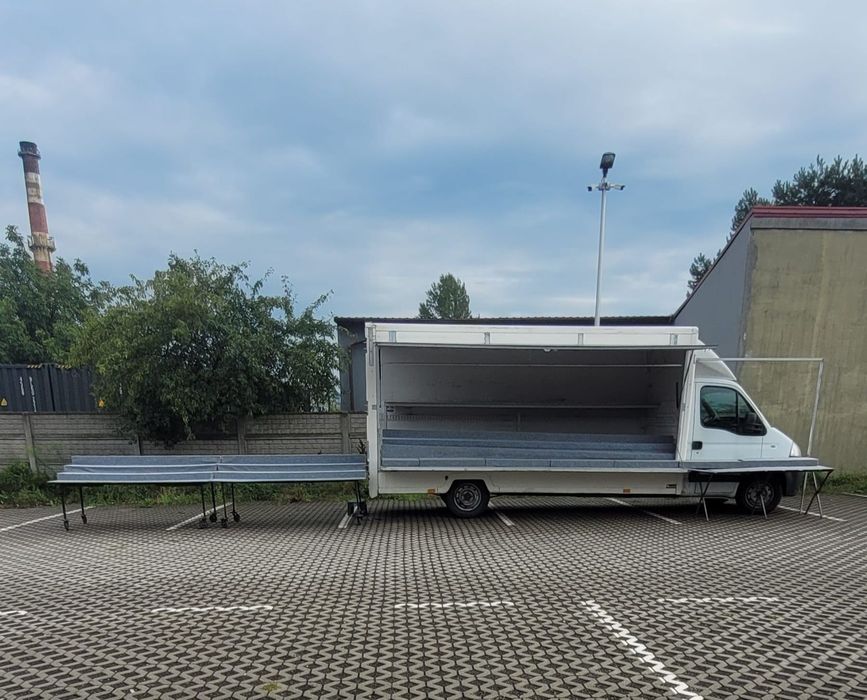 Renault Master  Kontener niskopodłogowy Autosklep Renault Master