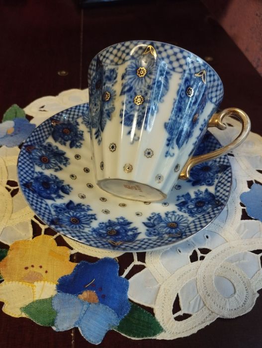 Чайная пара ,,Корзиночка,,