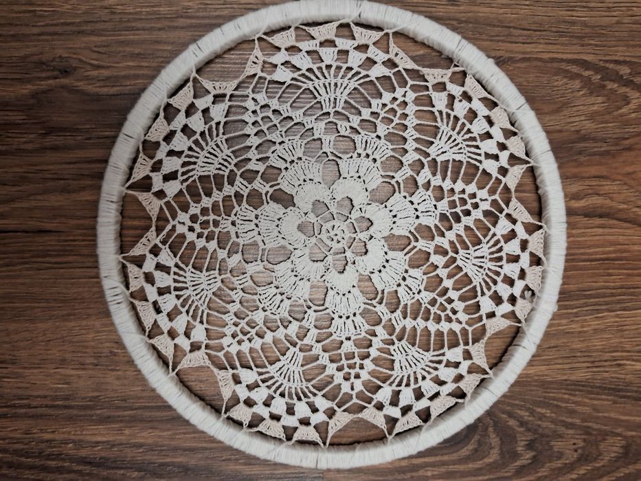 Мандала, панно гачком, ловець снів
