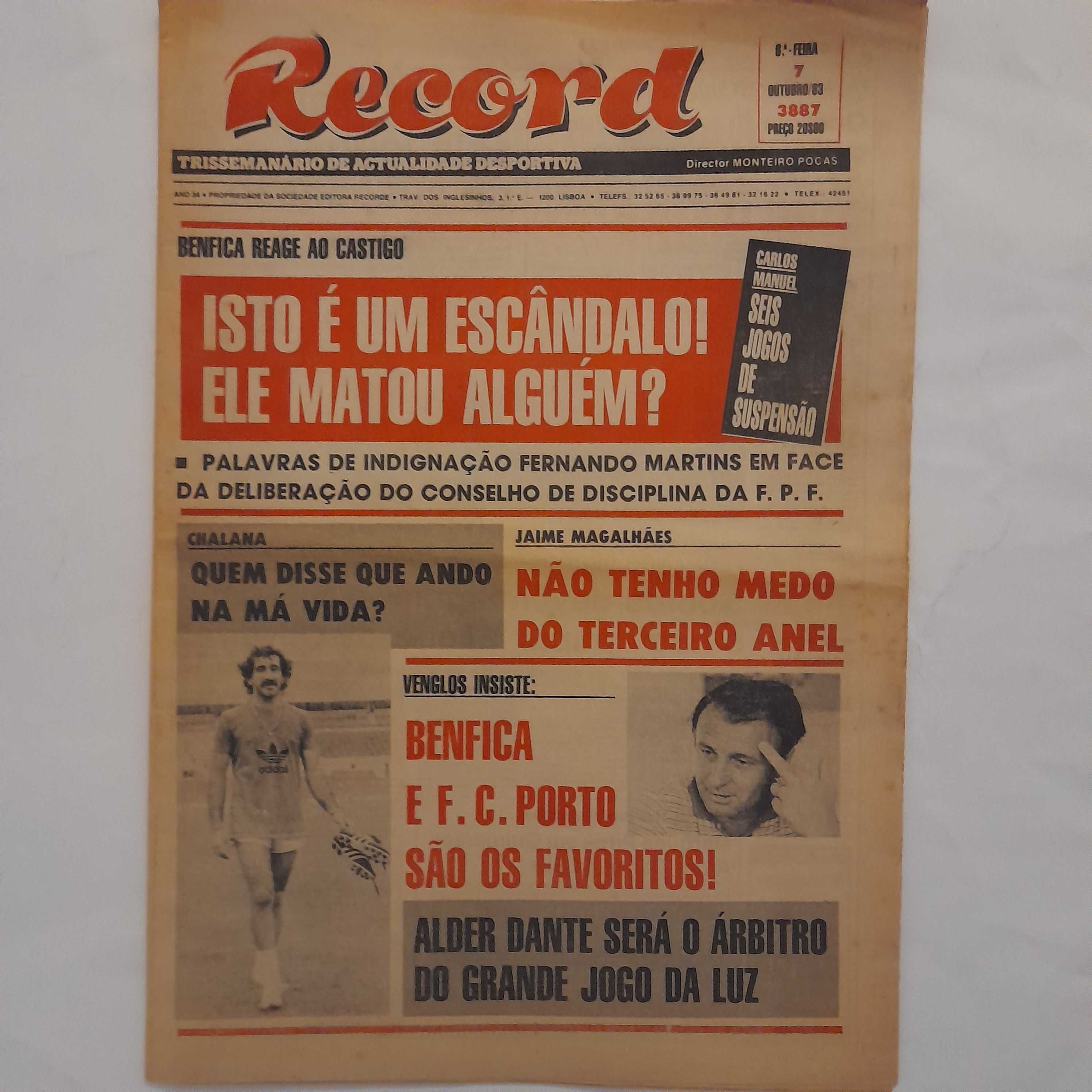 Futebol ao Vivo - Jornal Record