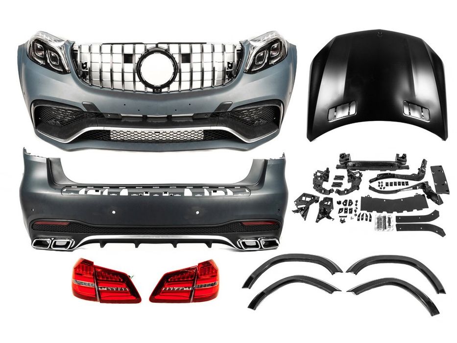 Mercedes GL X166 Комплект рестайлінгу в GLS63 AMG