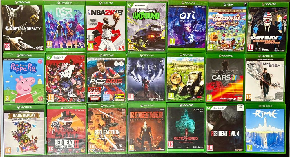 JOGOS XBOX ONE/ SERIES X || Portes Grátis || Ler Descrição↓