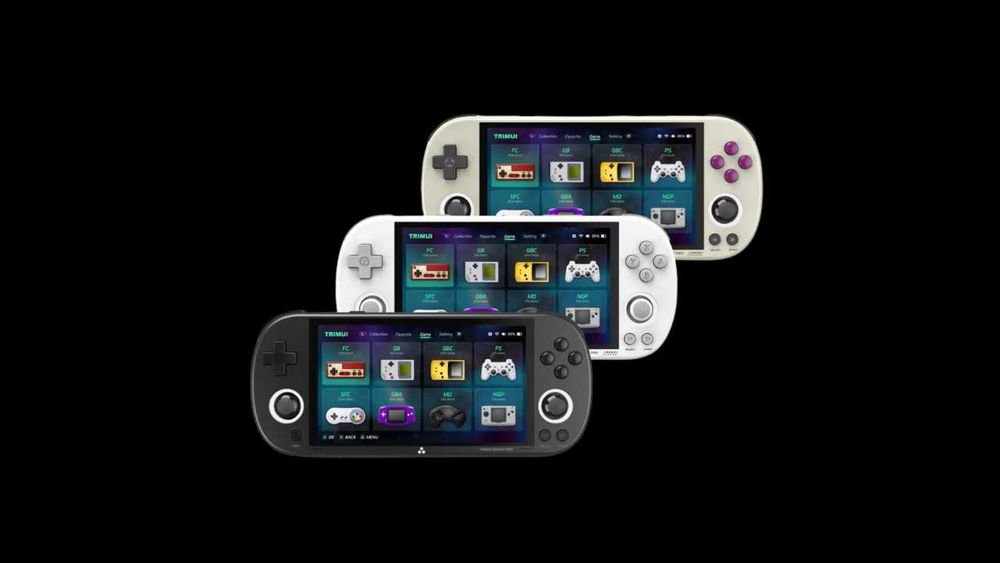 2 Consolas: Anbernic RG556 + TrimUI Smart Pro