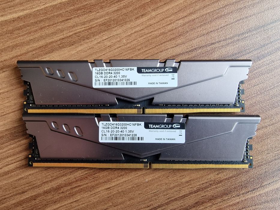 32GB DDR4 (2x16GB), 3200MHz