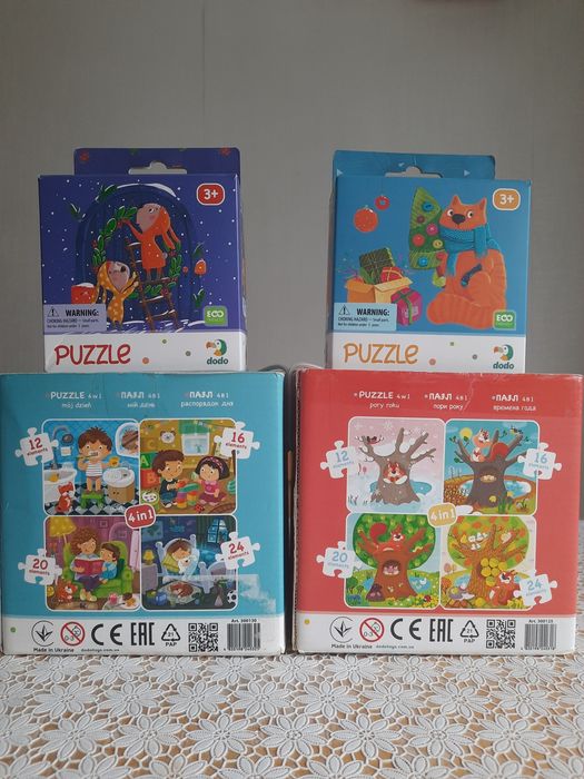 Пазли Dodo, Puzzlika, Djeco 3+