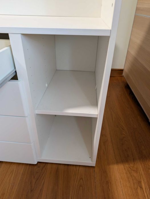 Berço Stuva + Colchão JATTETROTT + trocador de fraldas SMASTAD
