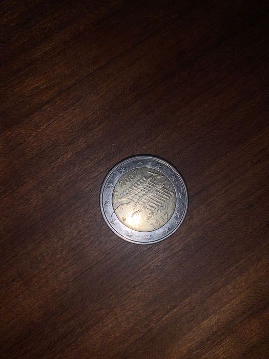 Moeda de 2 euros - Independência da Finlândia