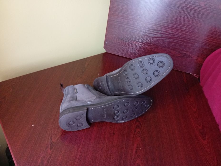 Russell Bromley Burlington męskie zamszowe botki