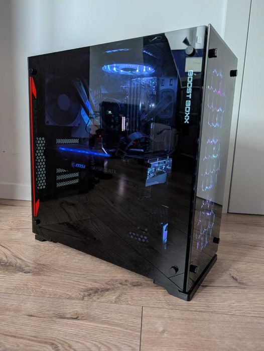 Komputer gamingowy RTX 3070 8GB i7 8700k 32GB LED 850W SSD Z390-A