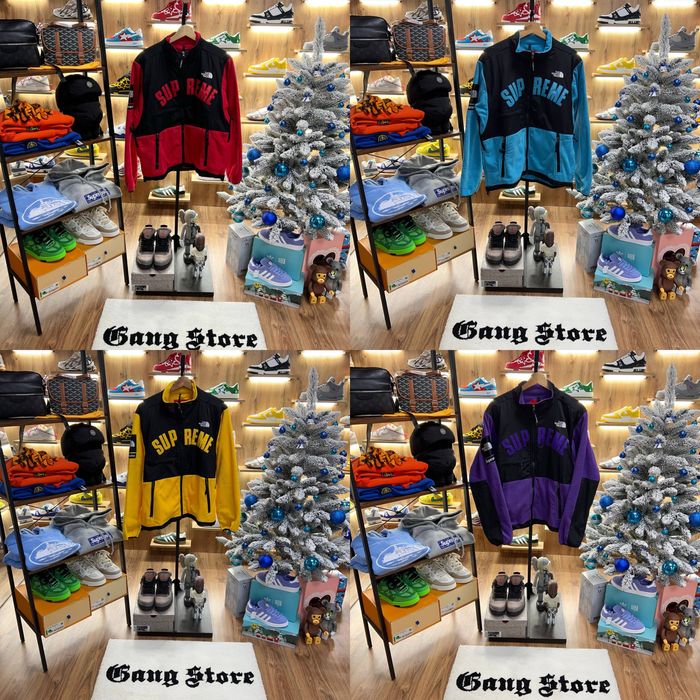 ‼️Знижка‼️ Куртка Флісова Supreme x The North Face