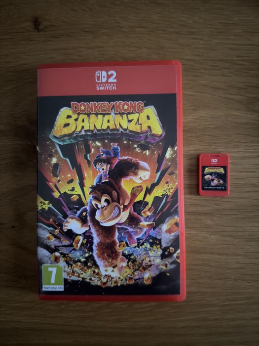 Donkey kong bananza switch 2