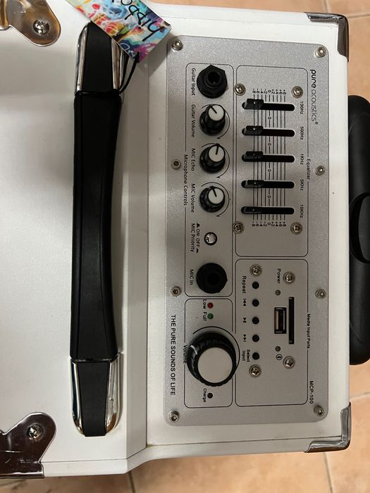 Coluna Portátil Pure Acoustics MCP-100
