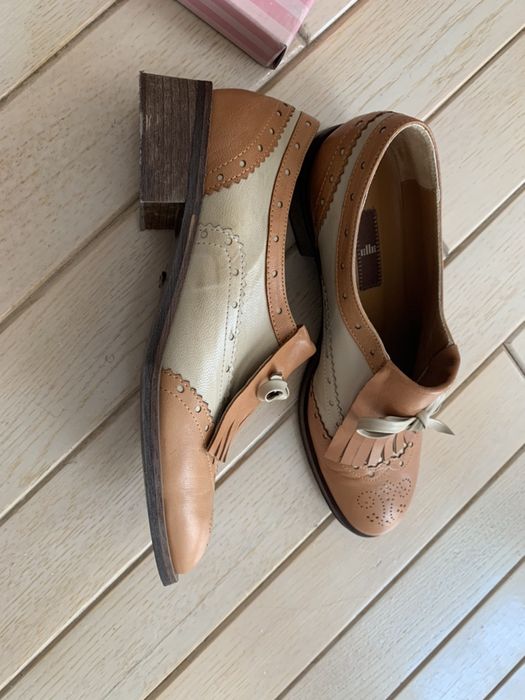 Туфли кожаные