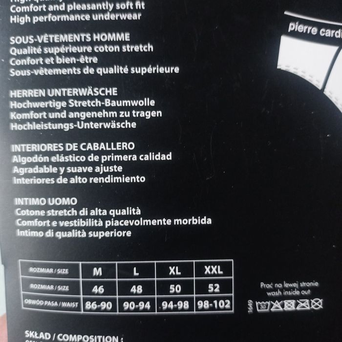 Slipy męskie Pierre Cardin 2-pack L
