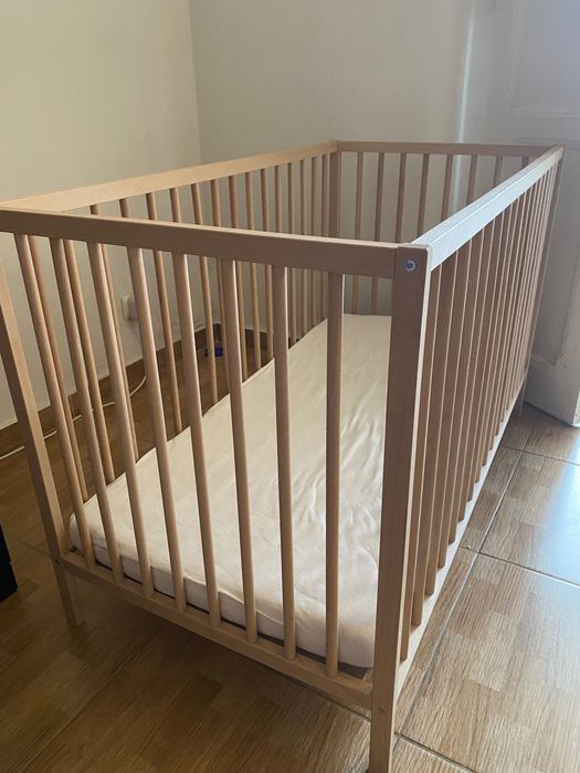 Berço + Colchão + Protetor
