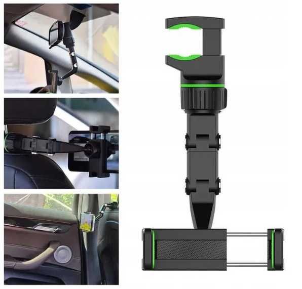 Uchwyt Samochodowy Na Telefon Wsteczne Lusterko