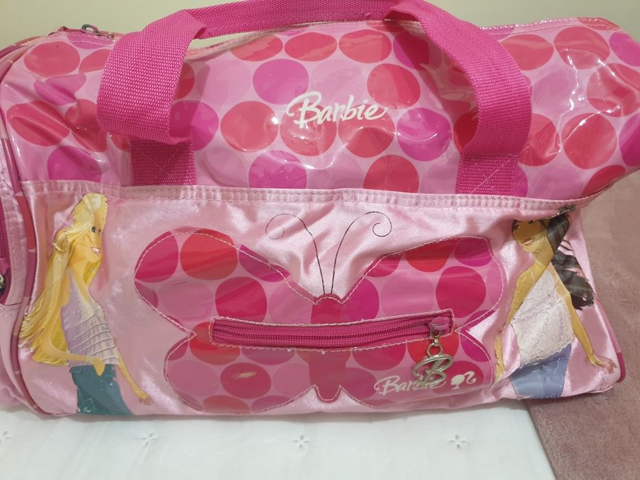 Saco da barbie cor de rosa