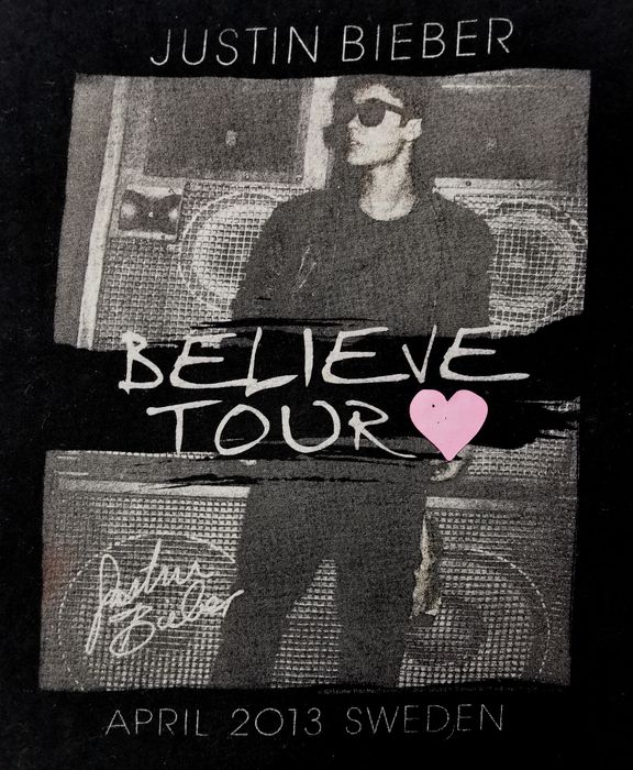 T-shirt Justin Bieber Believe Tour