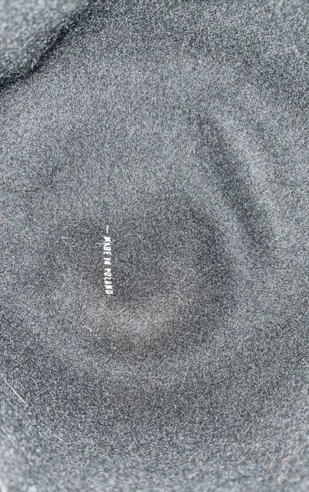 Kapelusz wełniany czarny