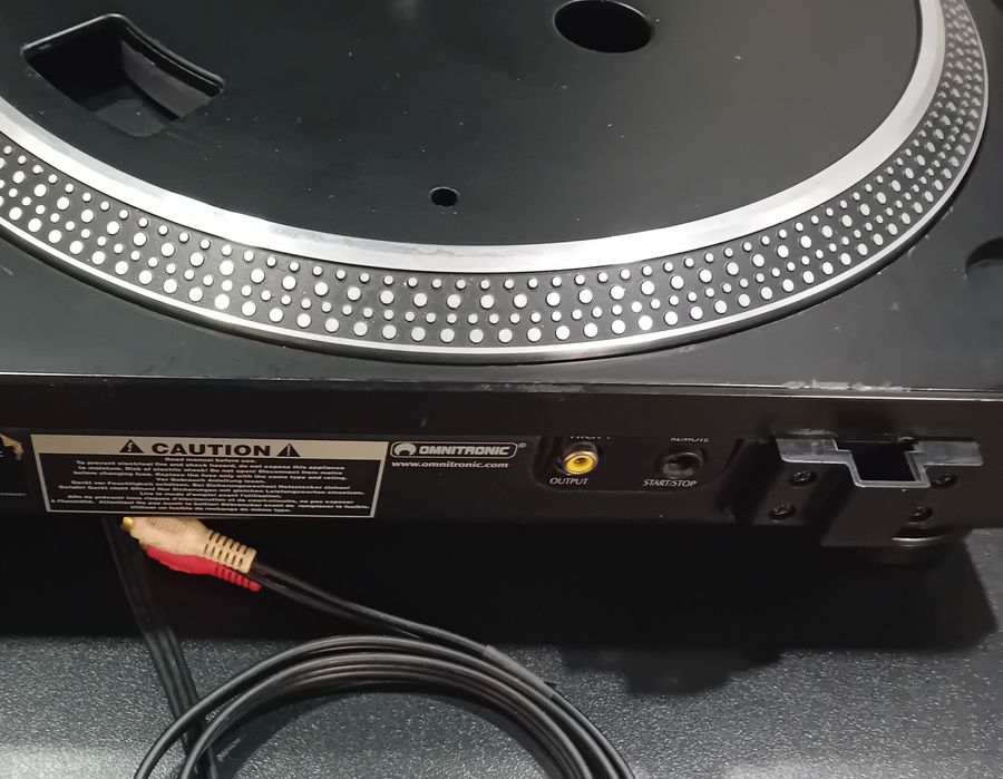Gramofon Omnitronic BD-1520 napęd bezpośredni