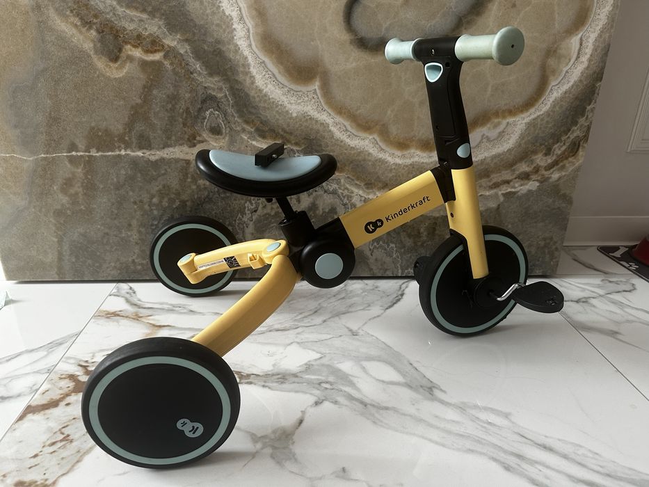 Біговел-велосипед 3 в 1 Kinderkraft 4Trike Sunflower Blue
