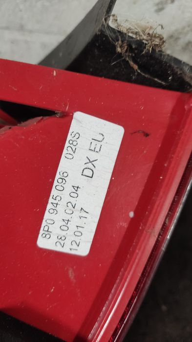 Lampa tył tylna prawa audi a3 8p 3d