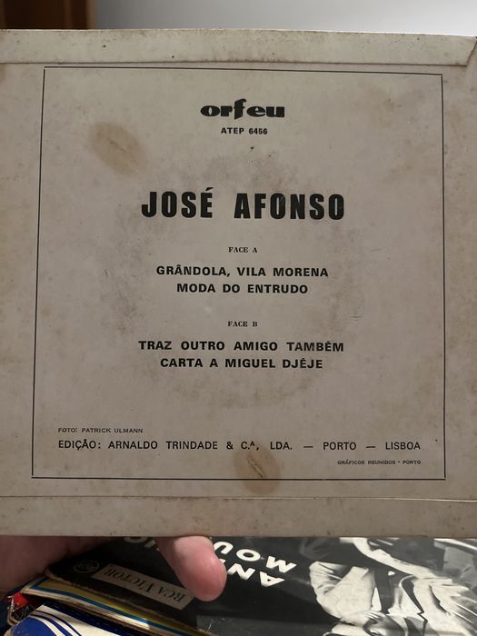 Vinil Zeca Afonso