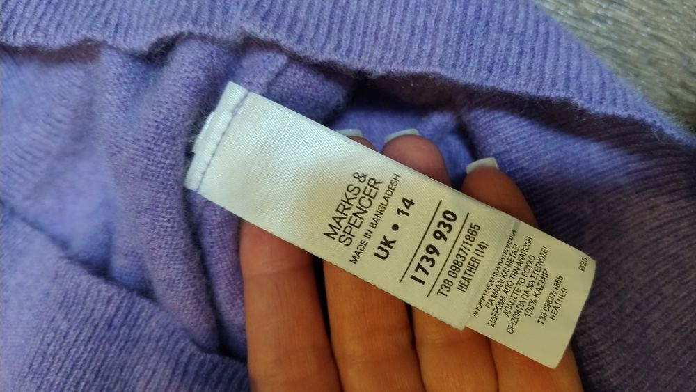 кашеміровий гольф светр Marks Spencer