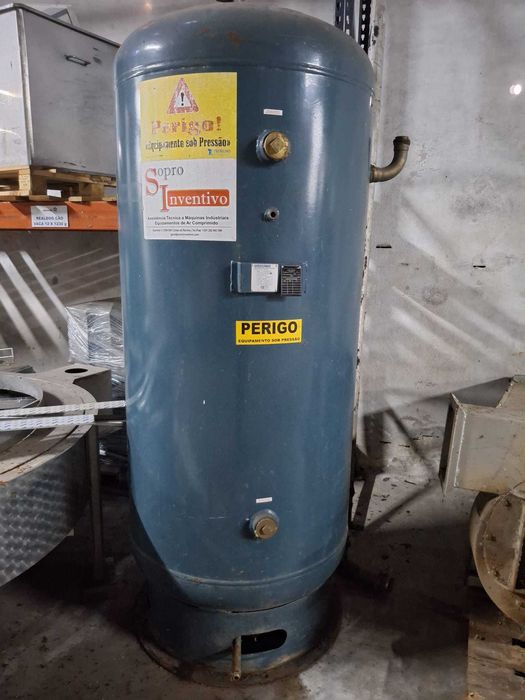 Depósito de Ar Comprimido 1000L Vertical (10 bar)