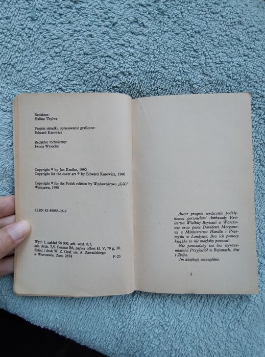 Thriller psychologiczny Tunel Jan Kraśko wydanie pierwsze wyd. GiG