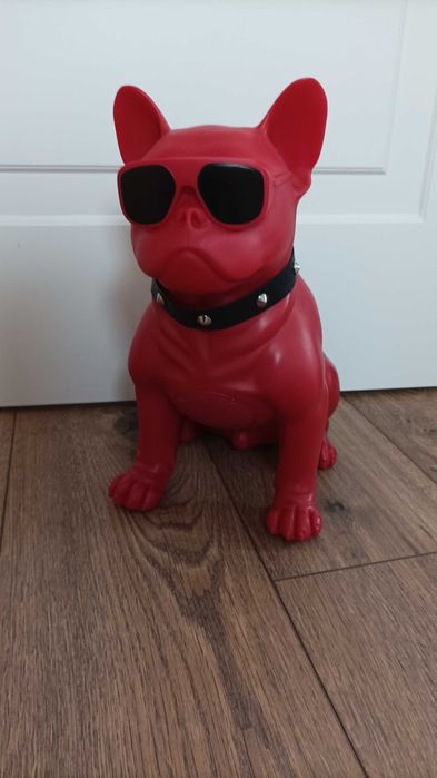 Głośnik piesek bluetooth czerwony