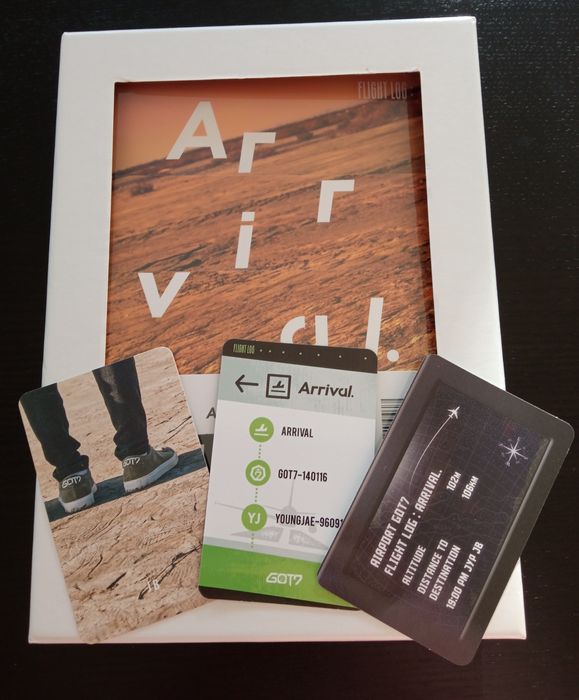 [Kpop album] GOT7 - Flight Log : Arrival (versão NEVER)