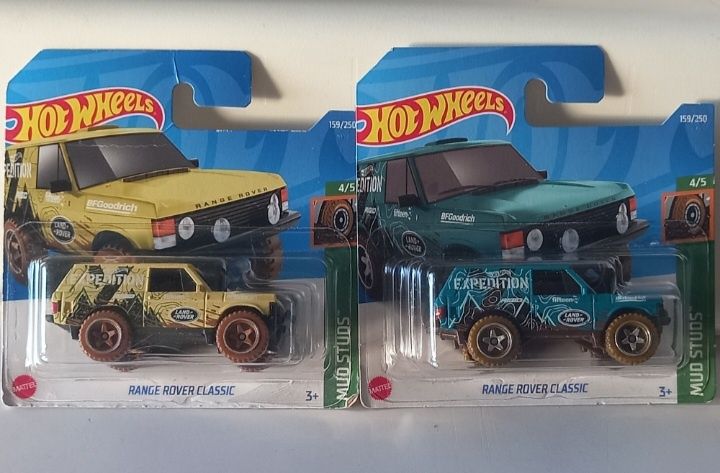 Range Rover classic hot wheels conjunto 2