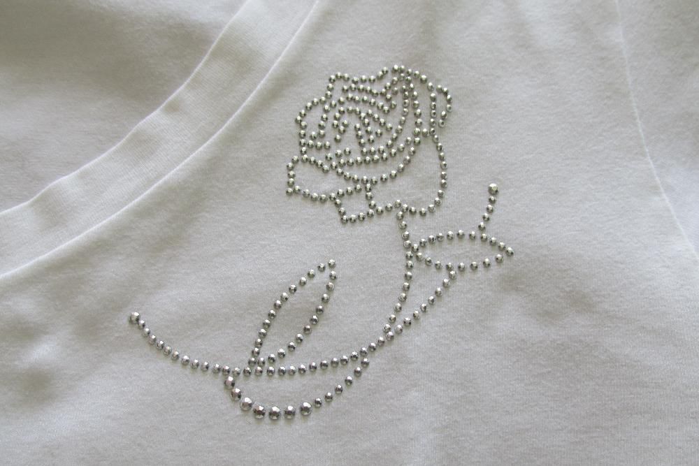 T-shirt branca da Zara