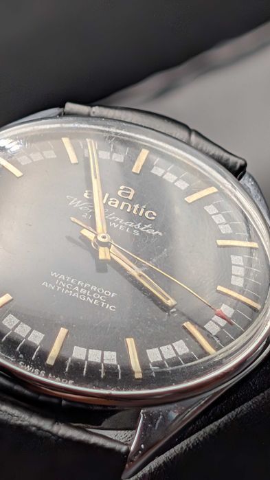 Atlantic Worldmaster 21 jewels Unitas 6300